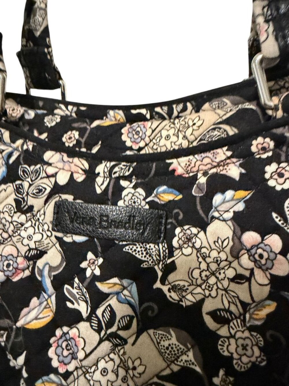 Vera Bradley Retired Holland Garden Glenna Satchel Shoulder Purse Bag - Picture 3 of 15
